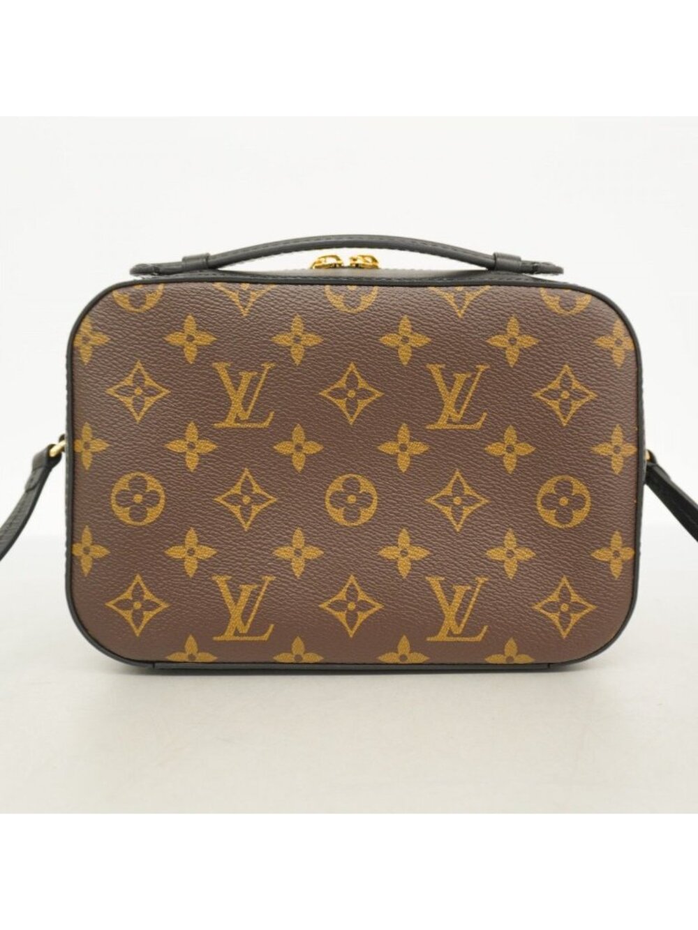 Louis Vuitton Shoulder Bag Monogram Saintonge Noir 2-Way - Picture 10 of 10